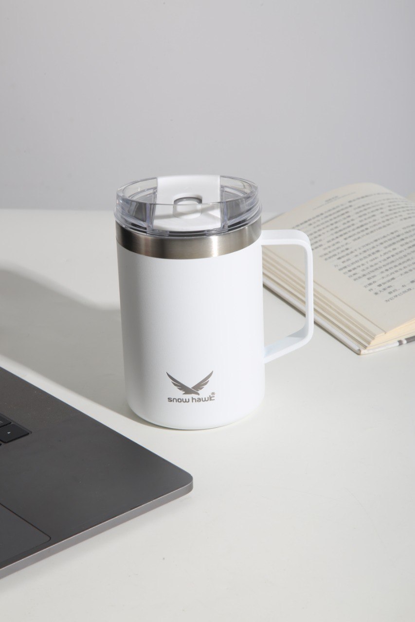 تراول ماگ دو جداره 480 میلی لیتر اسنوهاک مدل ANGEL کد SN-C6157 - تصویر 3